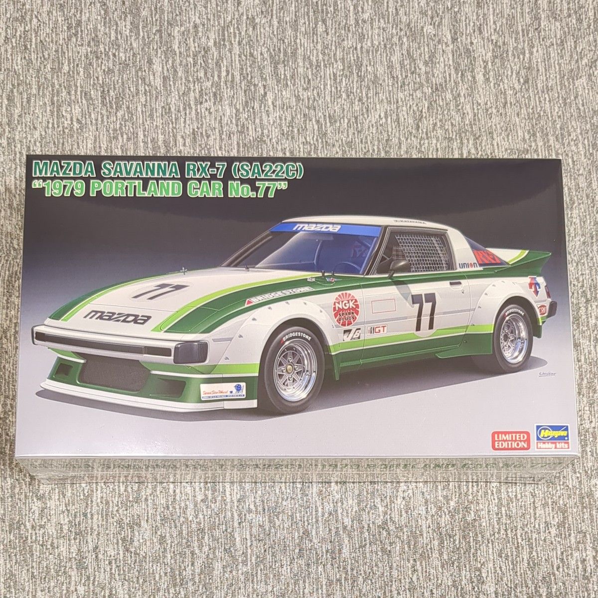 マツダ サバンナ RX-7 (SA22C) “1979 ポートランド CAR No.77  1/24  ハセガワ