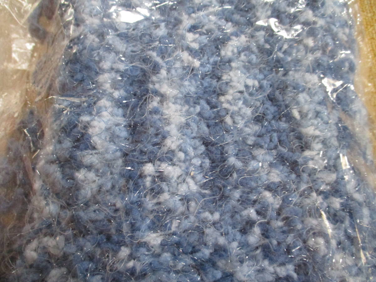 ニュージーランド製 毛糸マフラー キラキラ素材入り NEW ZEALAND_画像9