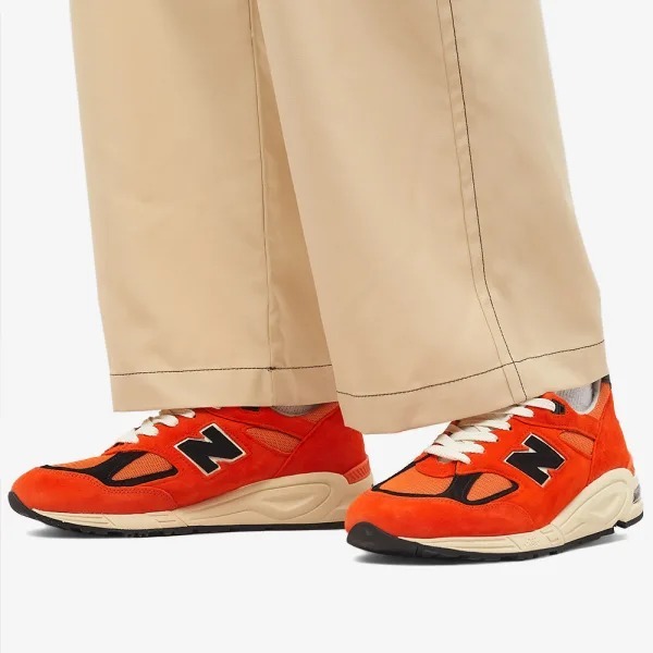 new balance M990v2 M990AI2 US10 28cm orange_画像4