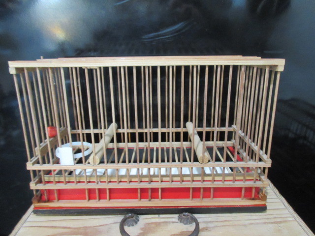  бамбук умение бамбук производства клетка для птиц из дерева перевозка в коробке 2 шт 1 комплект 