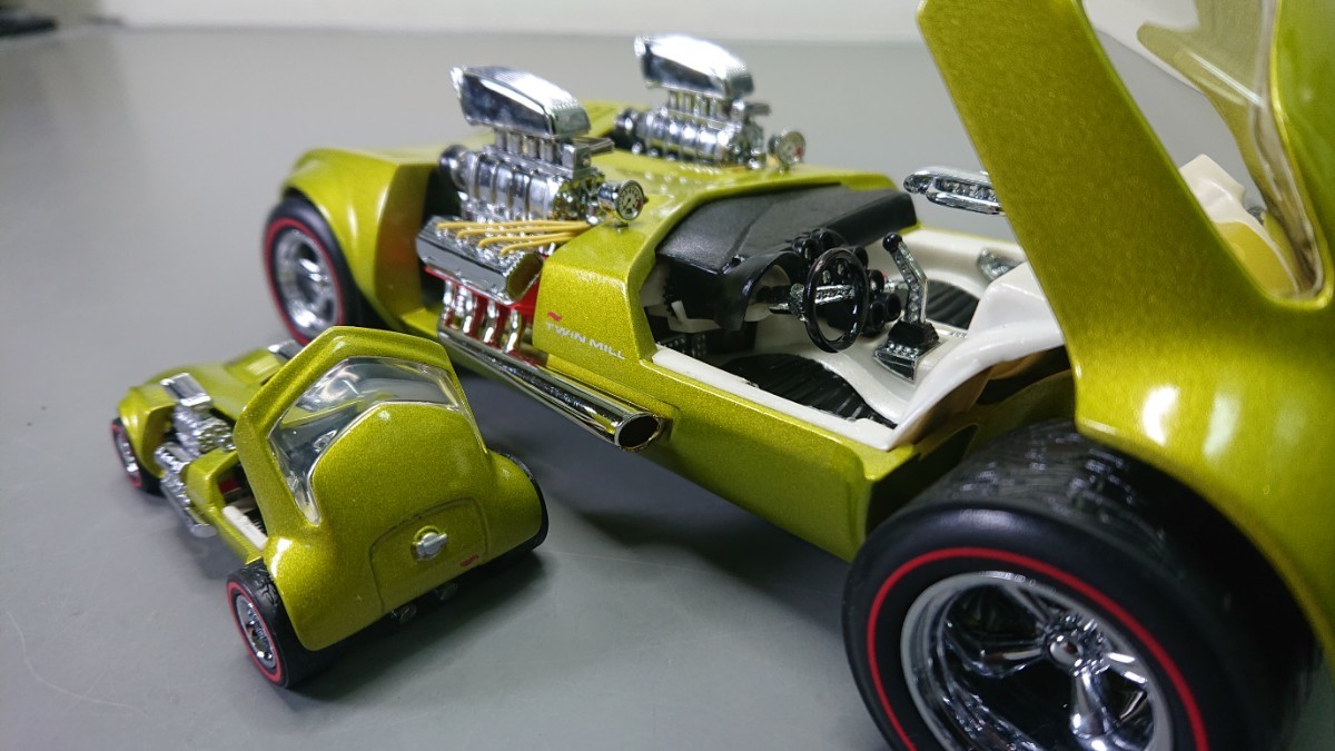 Hot Wheels Legends 1/24 1/64 TWIN MILL 2台セット 塗装面荒れ有 ホット ウィール レジェンド ツイン ミル _画像5