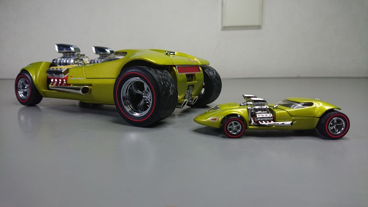 Hot Wheels Legends 1/24 1/64 TWIN MILL 2台セット 塗装面荒れ有 ホット ウィール レジェンド ツイン ミル _画像9