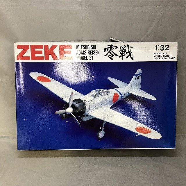【未使用品】ZEKE 三菱 A6M2 零戦 21型 1/32スケール プラモデル（管理番号：046111）_画像1