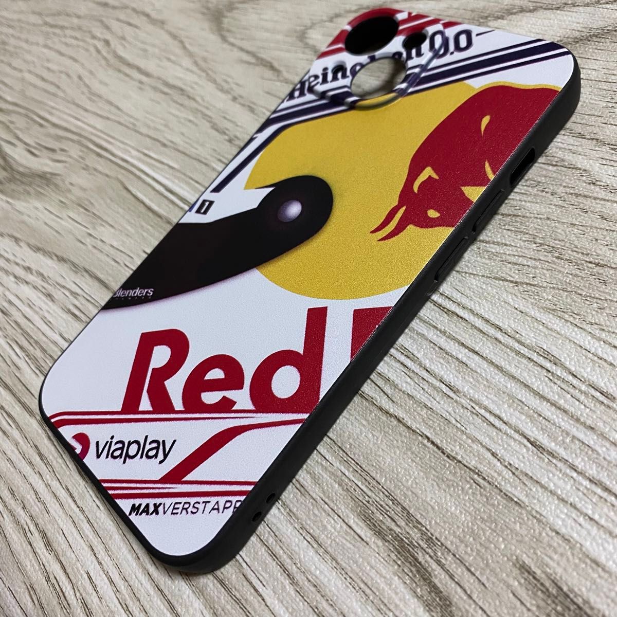 マックス・フェルスタッペン ヘルメット デザイン 2023 iPhone 14 ケース F1 レッドブル