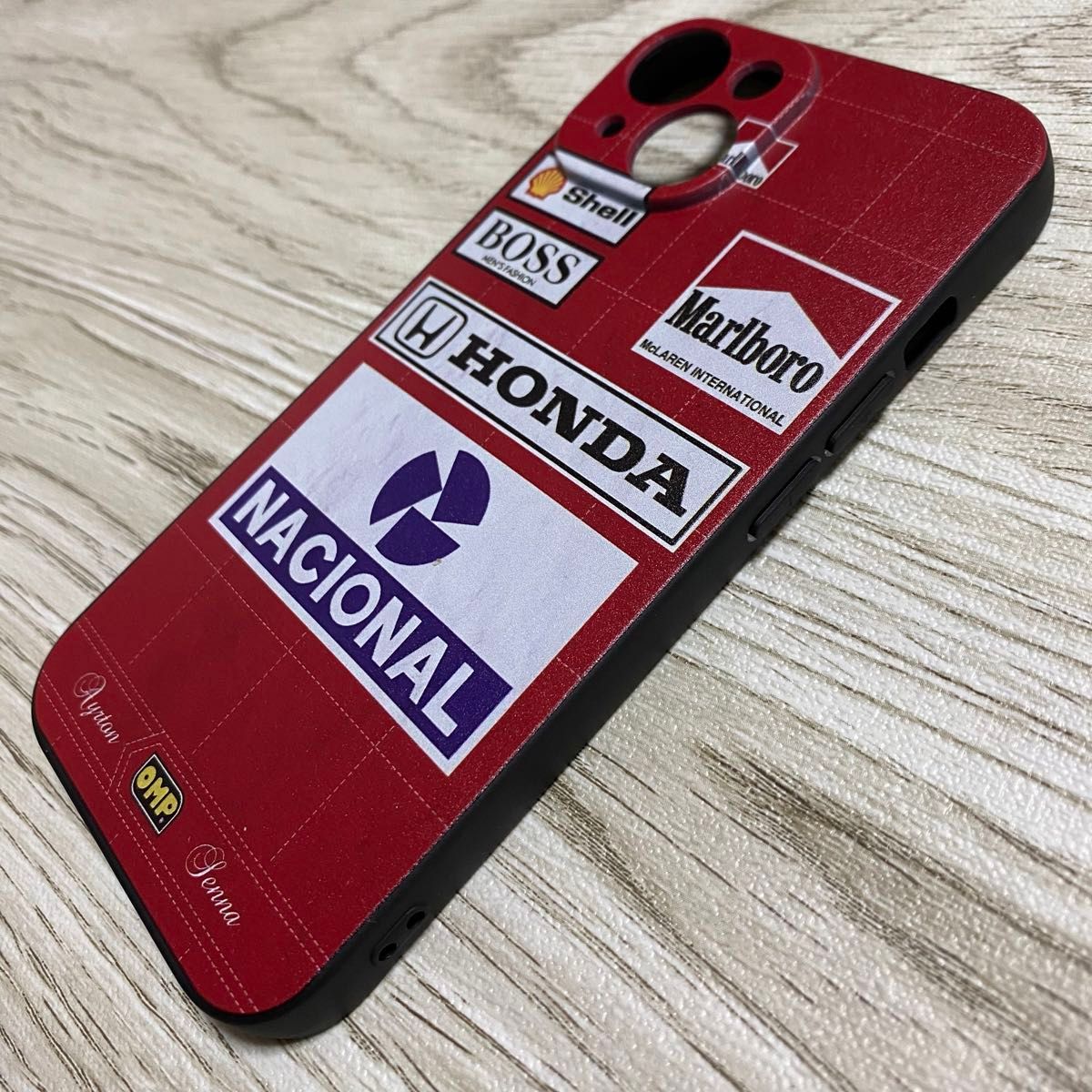 アイルトン・セナ レーシング スーツ マクラーレン iPhone 15 ケース F1 ホンダ