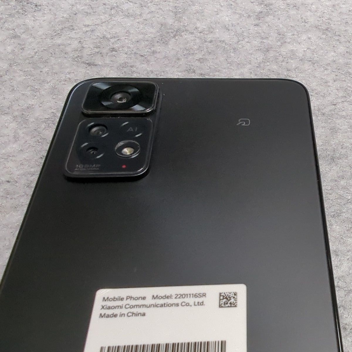 極美品 Xiomi Redmi Note 11 pro 5g 6GB 128GB グラファイト 極美品 Xiomi Redmi Note 11 pro 5g 6GB 128GB グラファイト