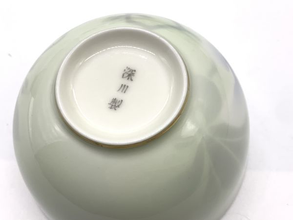 【陶磁器まとめ】深川製・九谷竜花・ノリタケなど　『茶器/湯呑/煎茶碗/カップまとめ』　　定形外可　O0106G_画像3