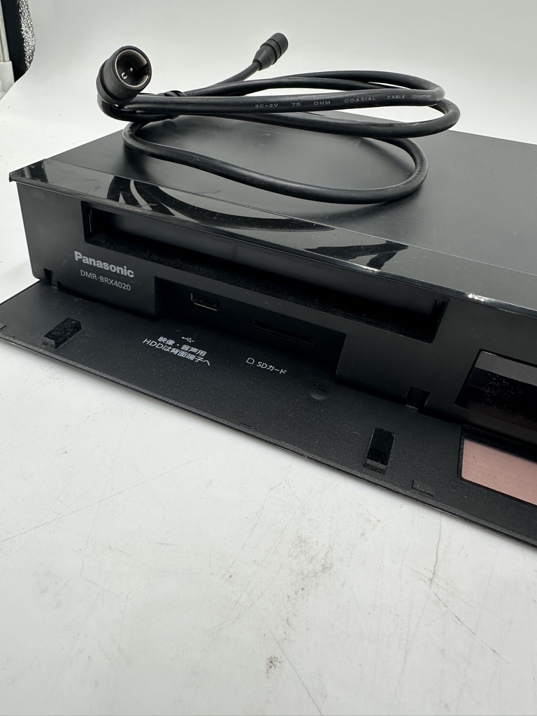 m0484 Panasonic DMR-BRX4020 4TB 6チャンネル自動録画可 B-CAS 本体のみ 通電OK_画像4