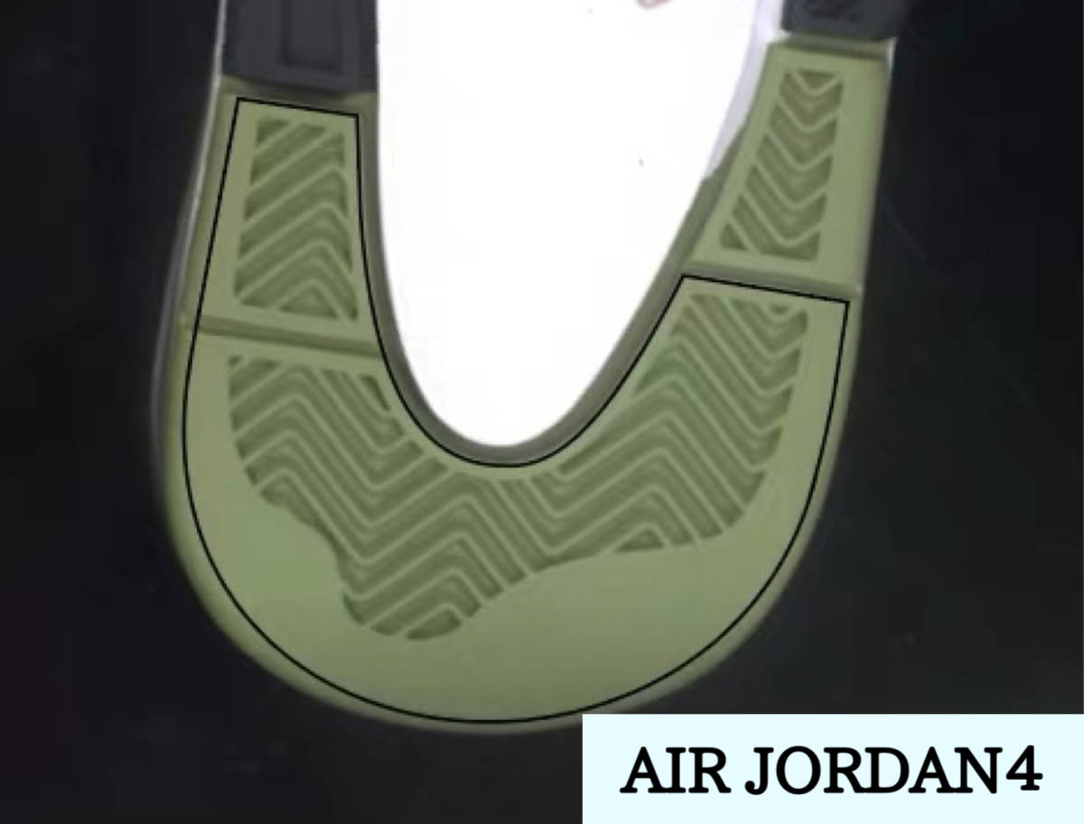 AIR JORDAN1 AIR JORDAN4 ヒールプロテクター　ソールガード　全貼タイプ　透明　LOW MID HIGH OG レトロ_画像8