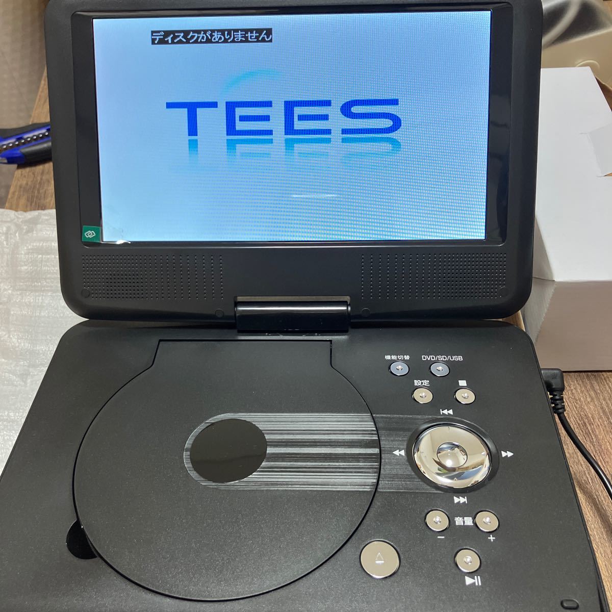 DVDプレーヤー 9V型 ポータブル TEES_画像5