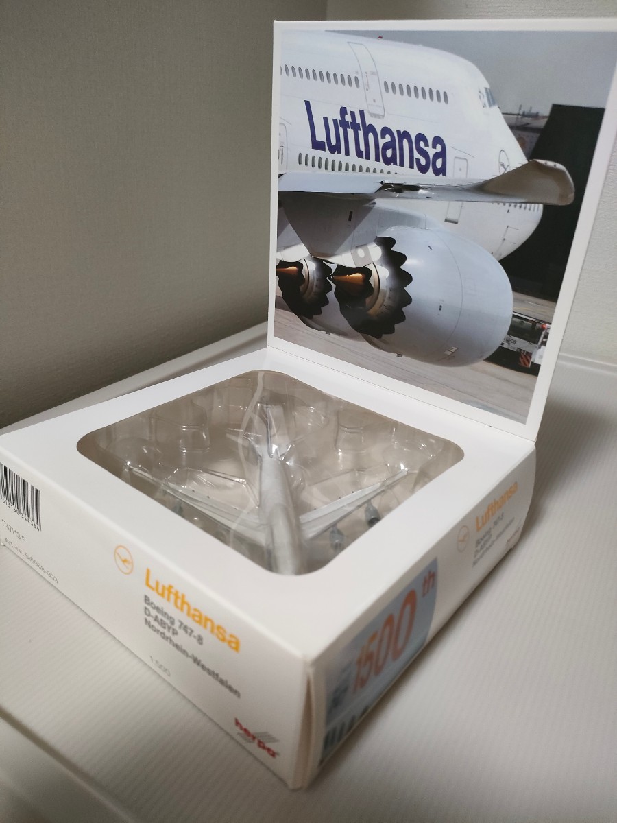 1/500 herpa ルフトハンザドイツ Lufthansa B747-8IC D-ABYP ボーイング747 1500号機目_画像7