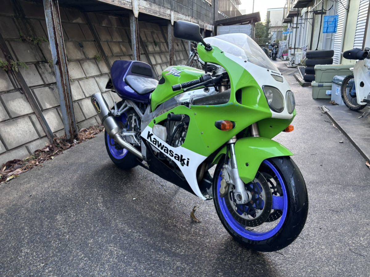 カワサキ ZX-7R ZX7R 車検満タン 東名川崎IC付近より 逆輸入車　近県有料配達可　検)CBR1000RR　YZF-R1　GSX-R1000　ZX-10R_画像1