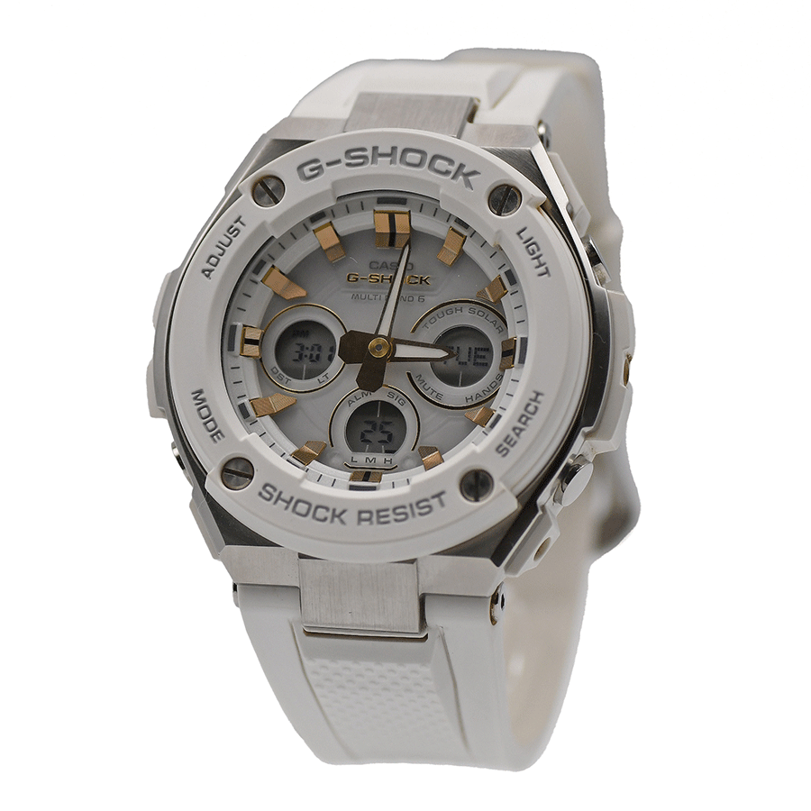 CASIO カシオ G-SHOCK ジーショック G-STEEL GST-W300-7AJF タフソーラー電波 マルチバンド6 メンズ 紳士用 男性用 腕時計 中古_画像3