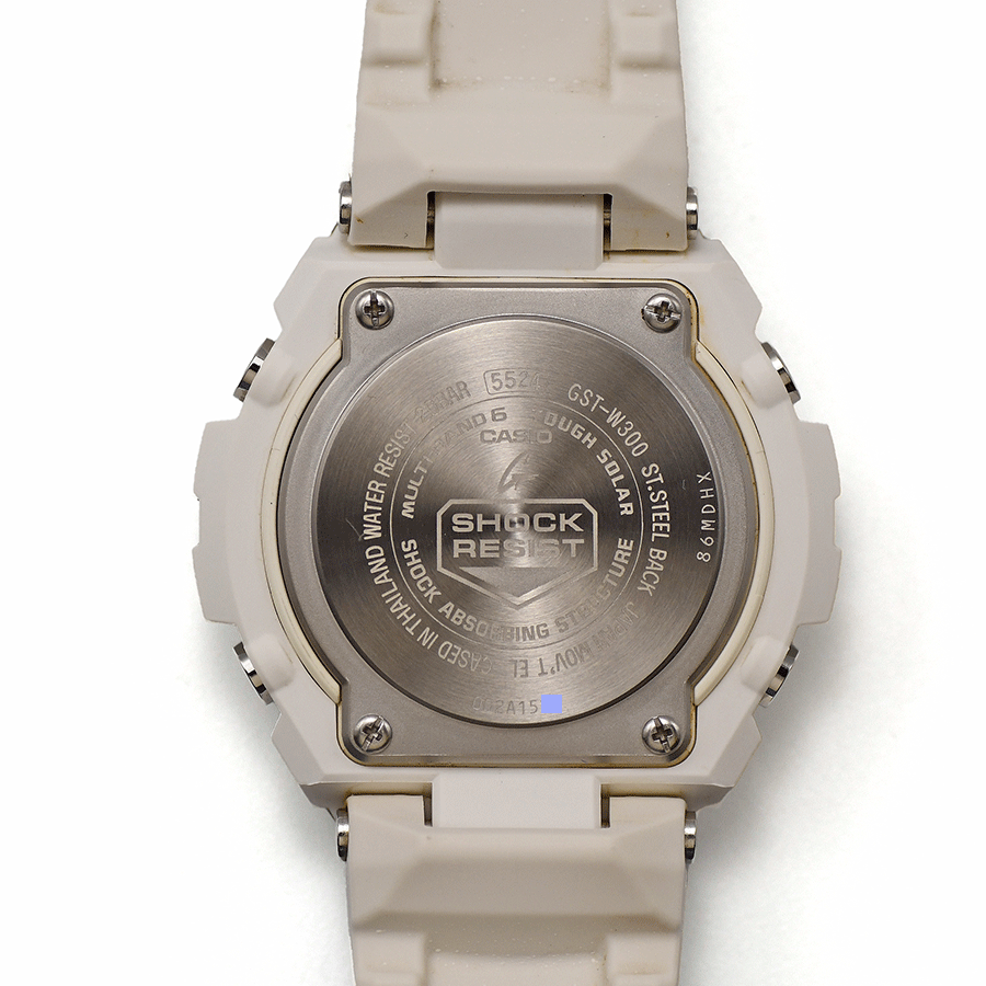 CASIO カシオ G-SHOCK ジーショック G-STEEL GST-W300-7AJF タフソーラー電波 マルチバンド6 メンズ 紳士用 男性用 腕時計 中古_画像2