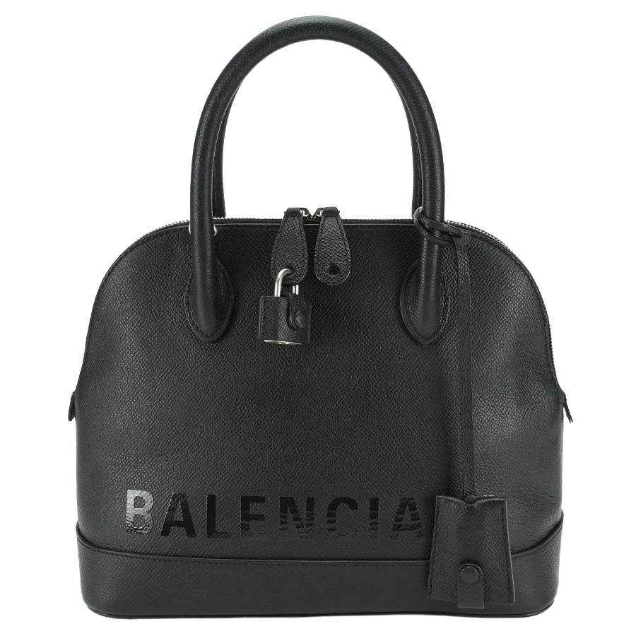  Balenciaga BALENCIAGA vi ruVILLE верх руль 2way ручная сумочка 550645 кожа черный чёрный плечо женский б/у 