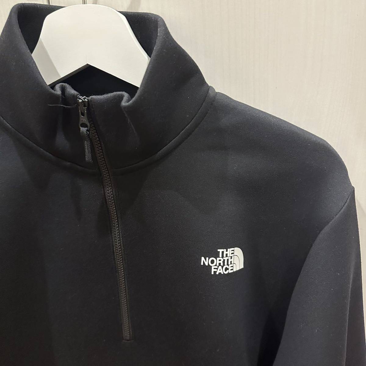 中古・THE NORTH FACE / Tech Air Sweat Half Zip テックエアー・スウェット・ハーフジップ・ブラック・Sサイズ_画像3