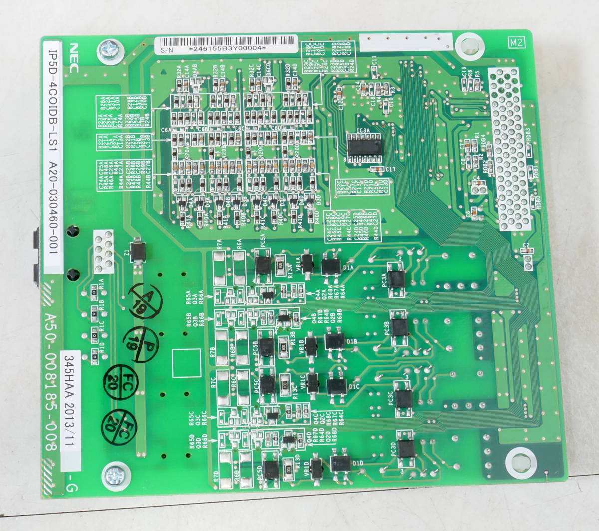 ^(R601-B128)NEC Aspire UX 4 analogue department line extension unit IP5D-4COIDB-LS1 business ho n for 