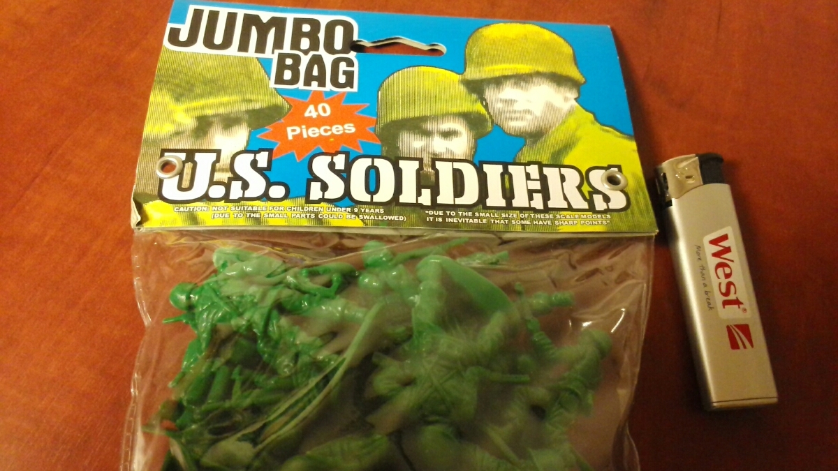 jumbo bag U.S.SOLDIERS/40Pieces( unopened goods )* military figure 