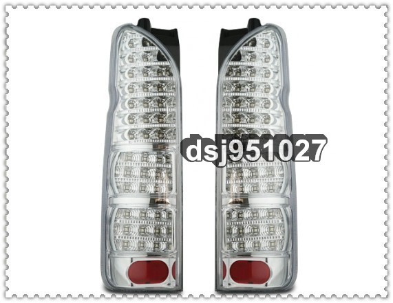 人気ハイエース レジアスエース 200系 フルLED オールクロームインナー LEDテールランプ 左右セット