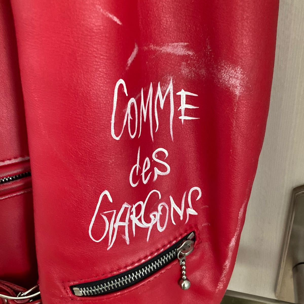 Lewis Leather COMME des GARCONS ルイスレザー コムデギャルソン 40 美品　_画像5