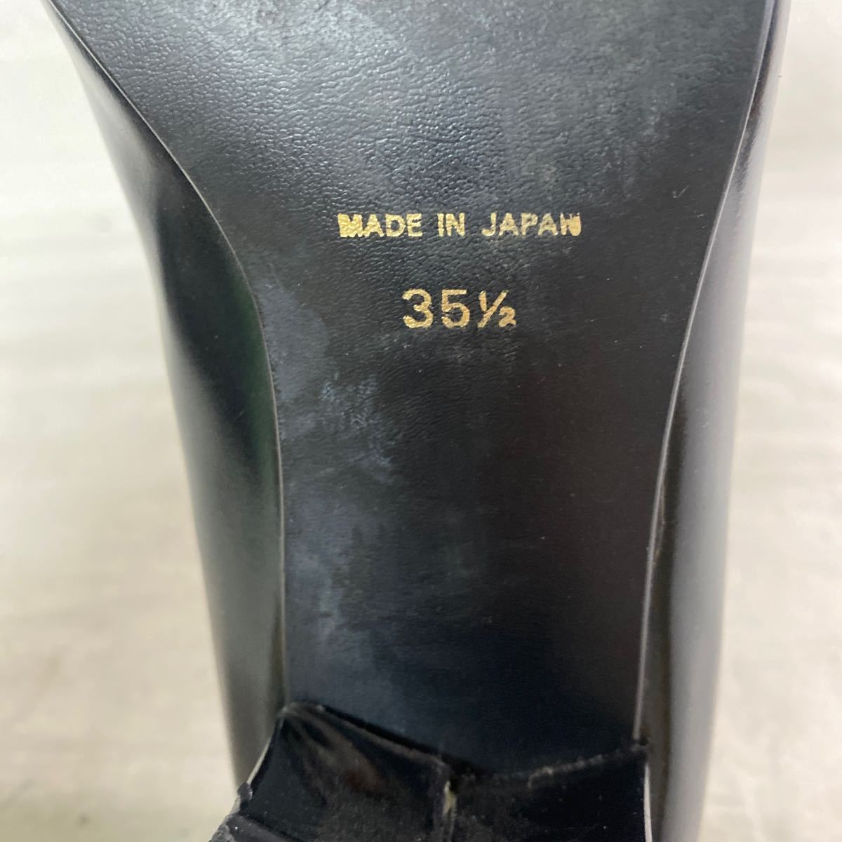 3782☆ miss chloe ミスクロエ シューズ 靴 ビットローファー カジュアル ビジネス レディース 35.5 ブラック 日本製の画像6