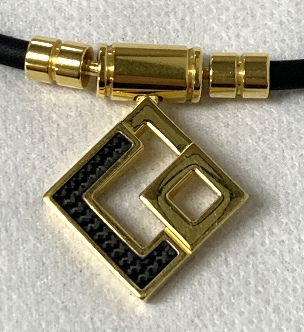 ▽コラントッテ　TAO　磁気ネックレス　カラー：ブラック×ゴールド　対応サイズ：51cm　中古▽010238_画像4