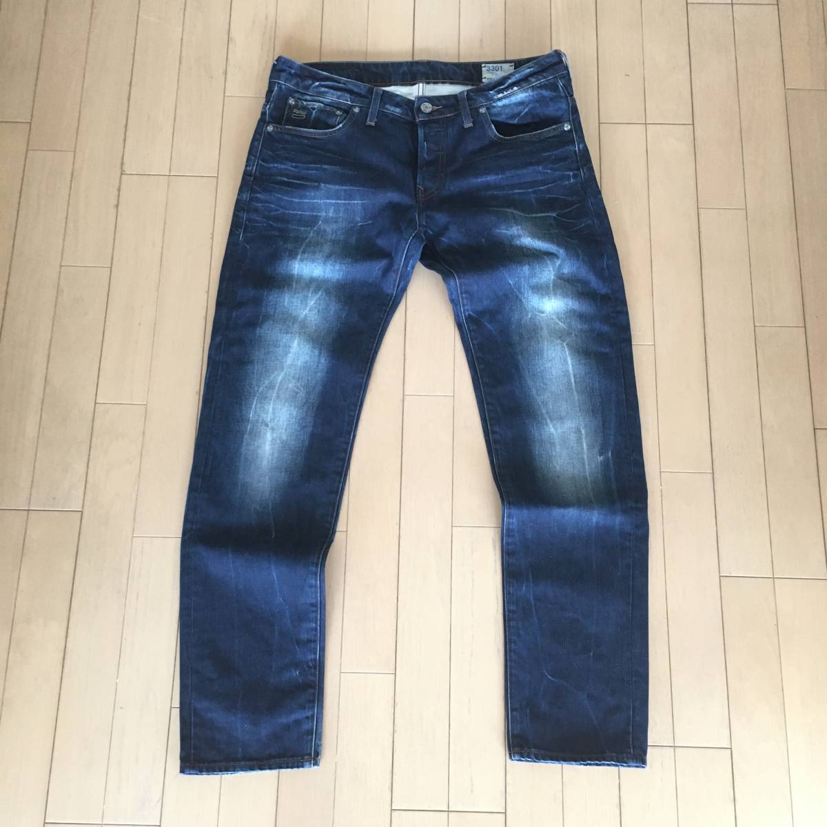 G-STAR RAW ジースターロウ 3301 TAPERED W34 送料込!!_画像1