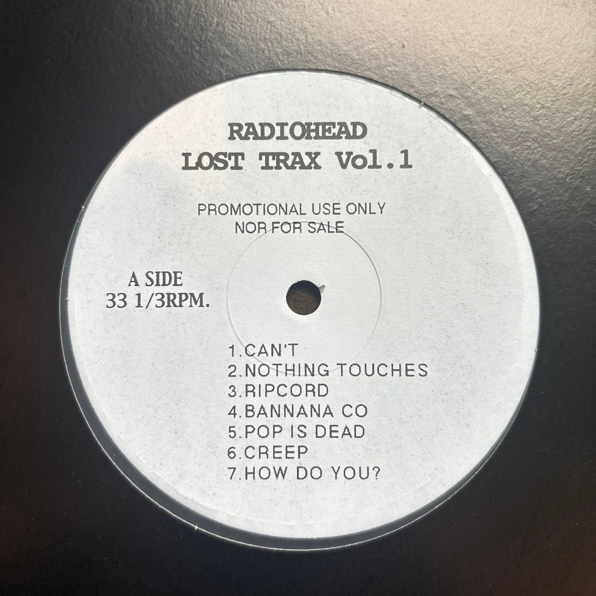 Radiohead レア音源LP 