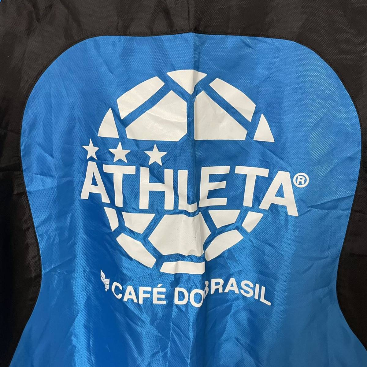 ATHLETA アスレタ サッカー トレーニングウェア ピステ 上下セット ブルー×ブラック Lサイズ_画像5