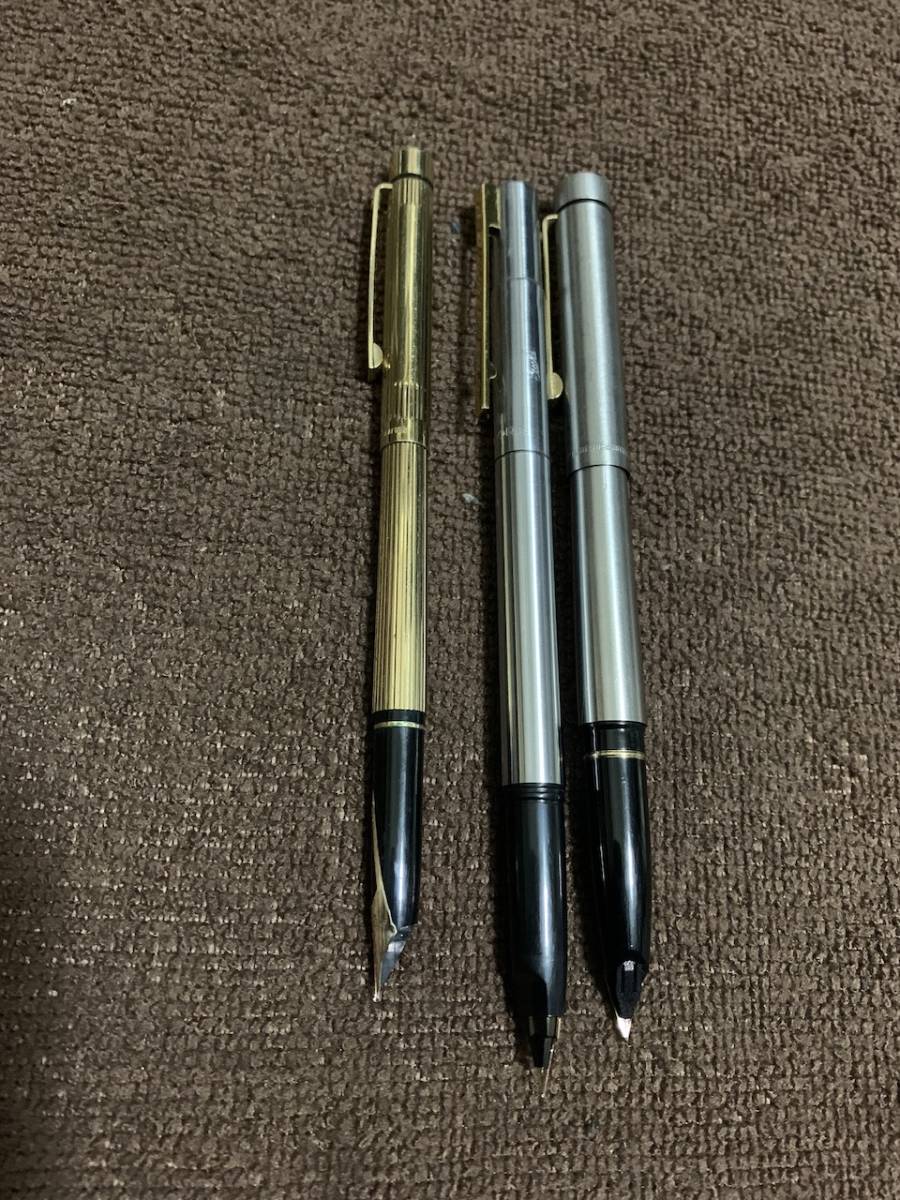 万年筆　SHEAFFER.GOLD.ELECTROPLATED、AURORA.SHEAFFERオーストラリア　ジャンク _画像7