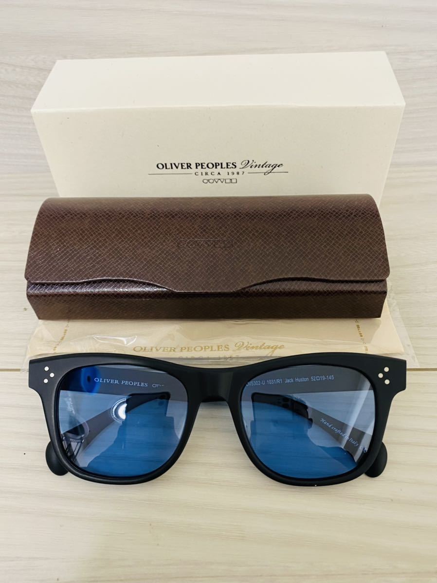 OLIVER PEOPLES オリバーピープルズ サングラス OV5302-U 1031/R1★Jack Huston★マットブラック スクエア 伊達眼鏡 未使用 美品 _画像8