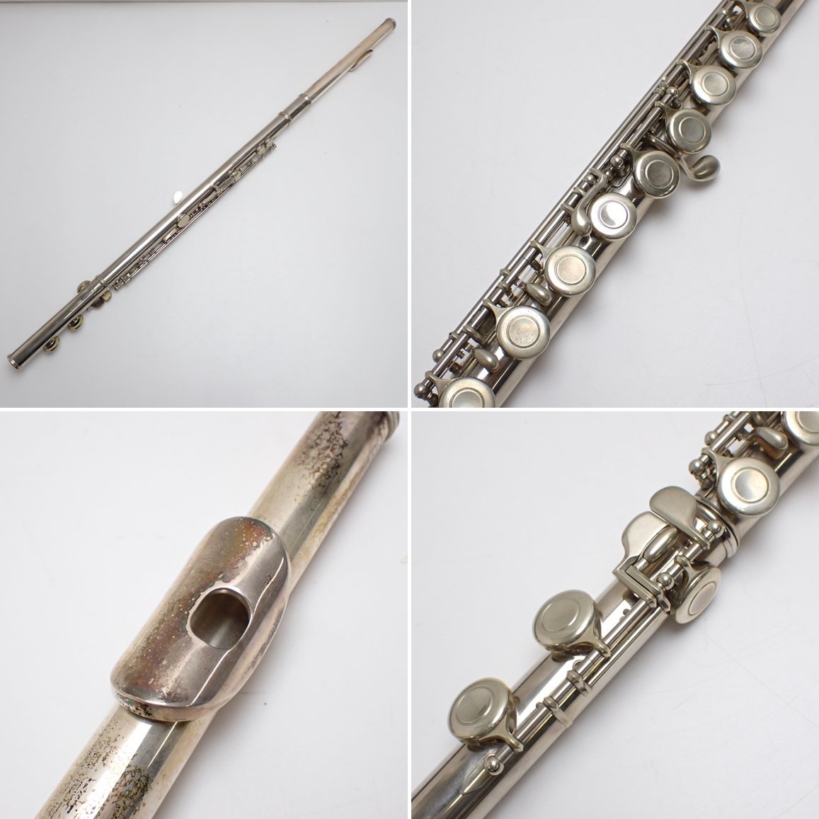 ★The Muramatsu Flute/ムラマツ フルート/ハードケース付き/管楽器/ジャンク扱い&1938900250_画像3