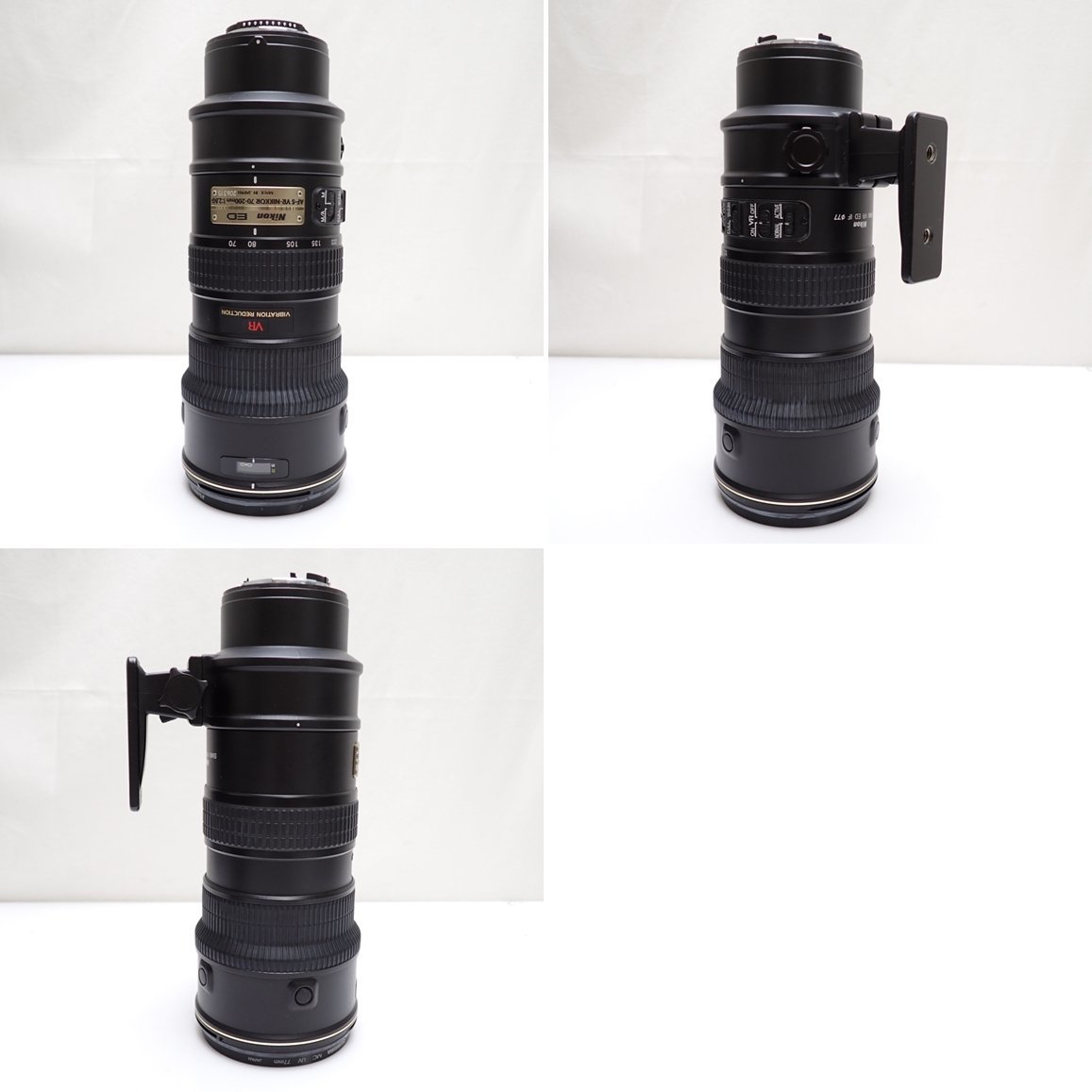 人気公式店 ★Nikon/ニコン ズームレンズ 3点セット/70-200mm F2.8G/17-35mm F2.8D/28-70mm F2.8D/キャップ・ケース等付属/ジャンク扱い&1938900178