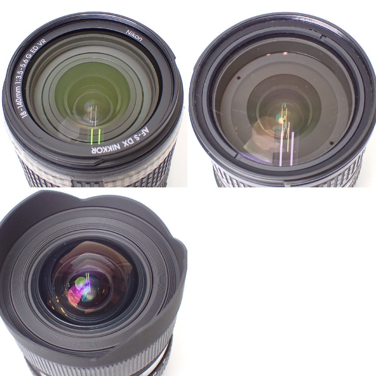 ★ニコン/シグマ カメラ一式セット D300 ボディ/レンズ×3/12-24mm F4.5-5.6 EX DG HSM 他/付属品多数/ジャンク扱い&1938900311_画像7