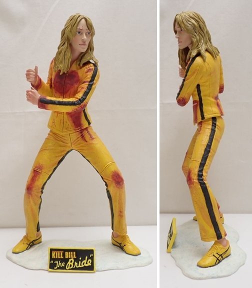 ★NECA/ネカ KILL BILL/キル・ビル THE BRIDE/ザ・ブライド スタチュー/レジン製/600体限定/外箱付き/ユマ・サーマン&1168900230の画像2