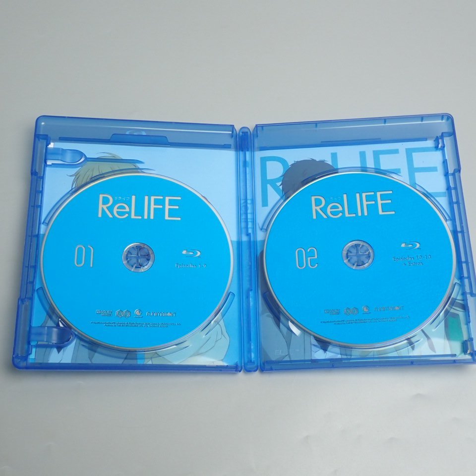 ★ReLIFE/リライフ Season One 北米版 Blu-ray/ディスク2枚組/全13話/テレビアニメ/BD&1942400033_画像3