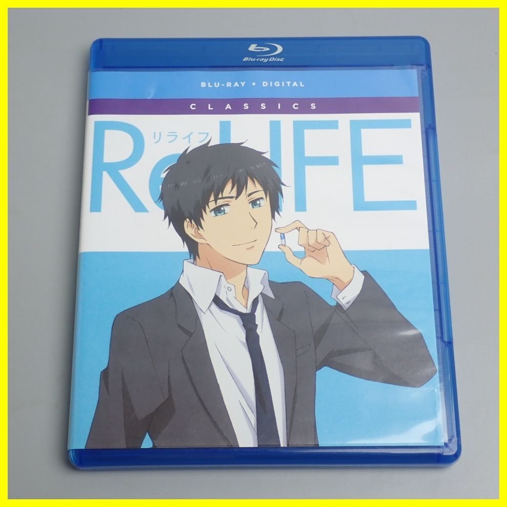 ★ReLIFE/リライフ Season One 北米版 Blu-ray/ディスク2枚組/全13話/テレビアニメ/BD&1942400033_画像1