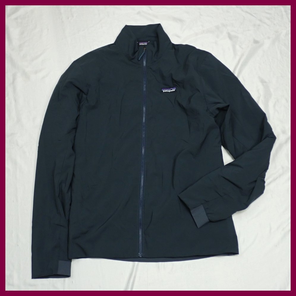 ★未使用 Patagonia/パタゴニア サーマル エアシェッド ジャケット メンズM/Smolder Blue/ダークグレー系/タグ付き&1577906261_画像1