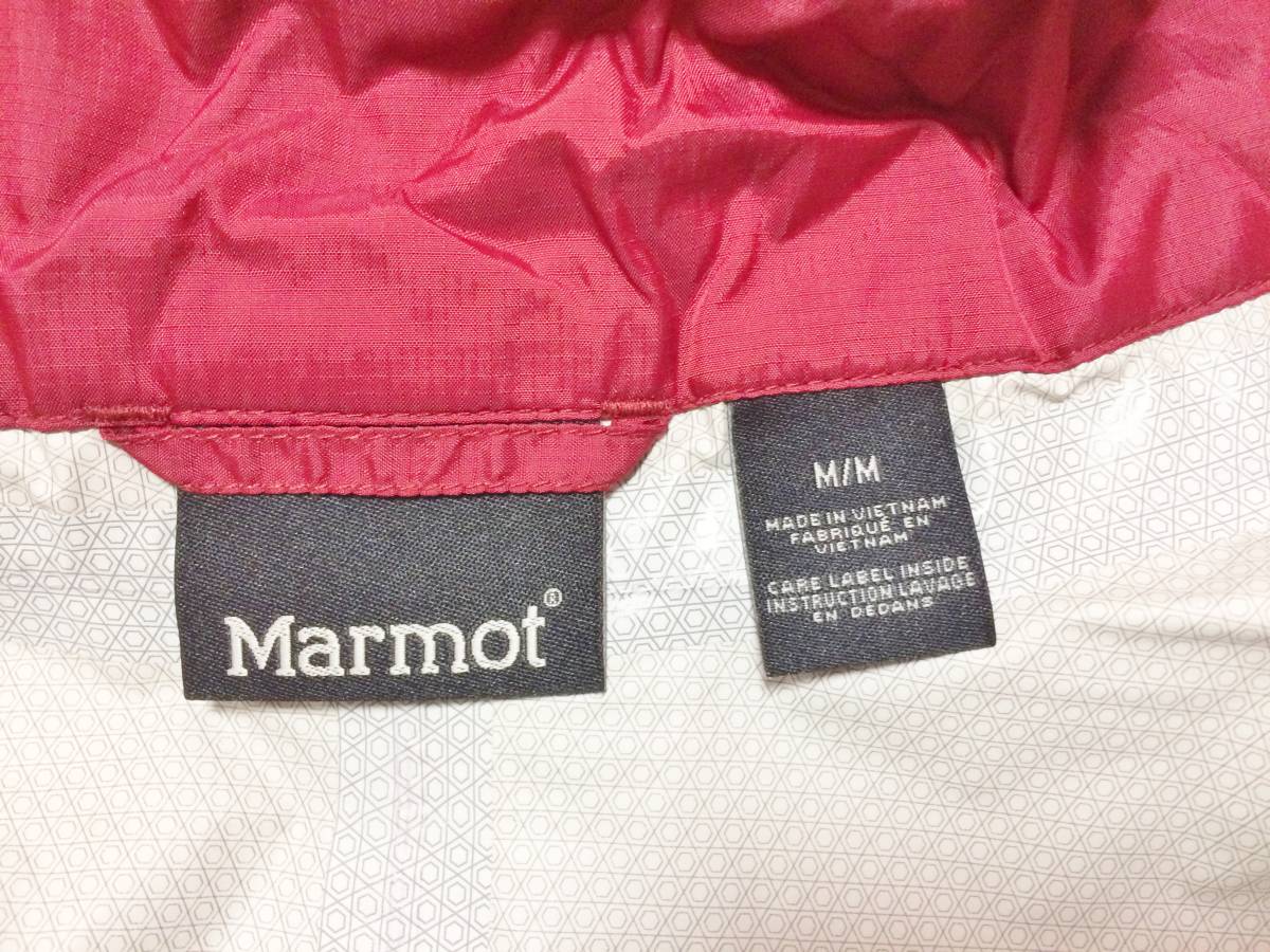 Marmot/マーモット レインジャケット US:Mサイズ 美品_画像9