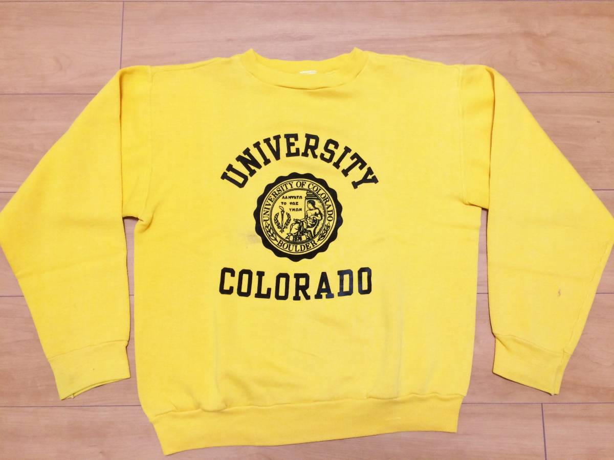 70's Russell "COLORADO大学" カレッジスウェットシャツ USA製 ビンテージ