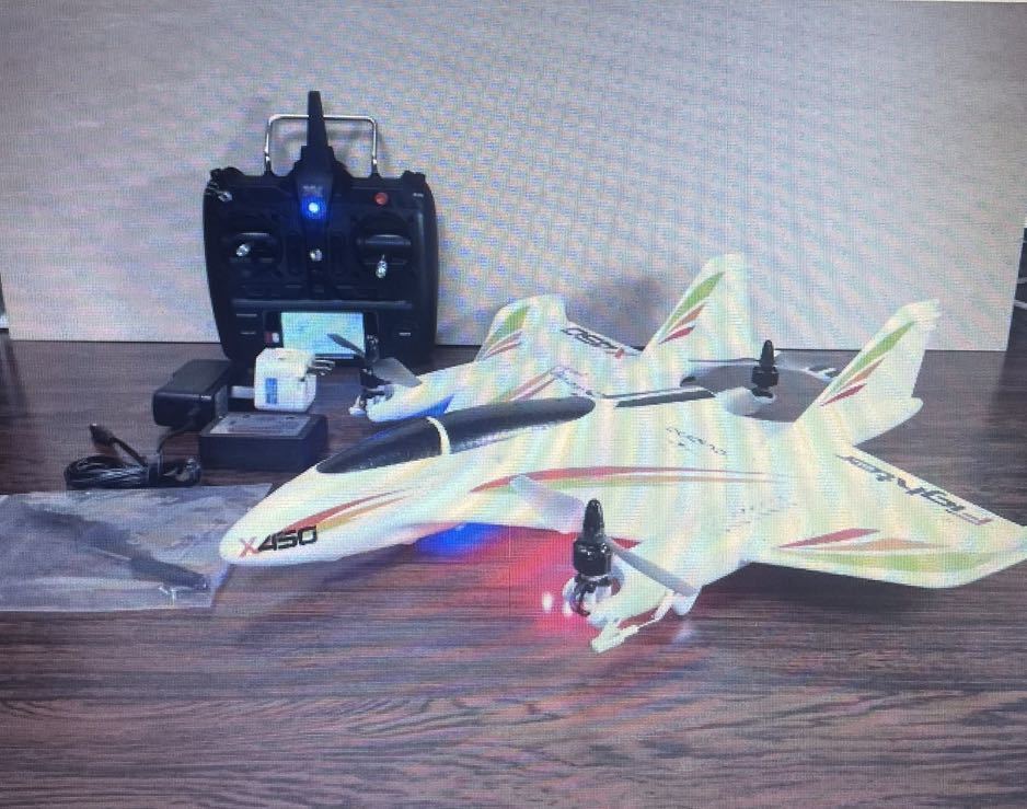 NX X450 アビエイター ドローン＋エアプレーン3D/6G VTOL_画像1