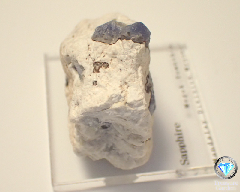 トレジャーG)【美しい標本】 サファイア 原石 ミャンマー産 鉱物標本の画像2