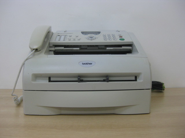 brother ブラザー A4モノクロレーザー複合機 FAX-2810N プリンター FAX コピー 直接引取（東大阪）歓迎_画像2