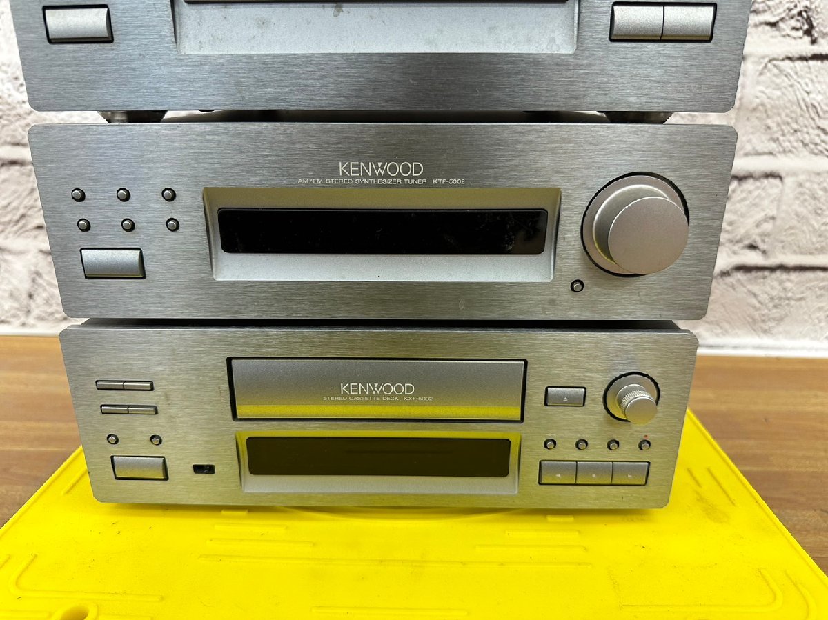 □t328　現状品★KENWOOD KAF-5002/DPF-5002/KTF-5002/KXF-5002　ケンウッド　システムコンポ_画像4