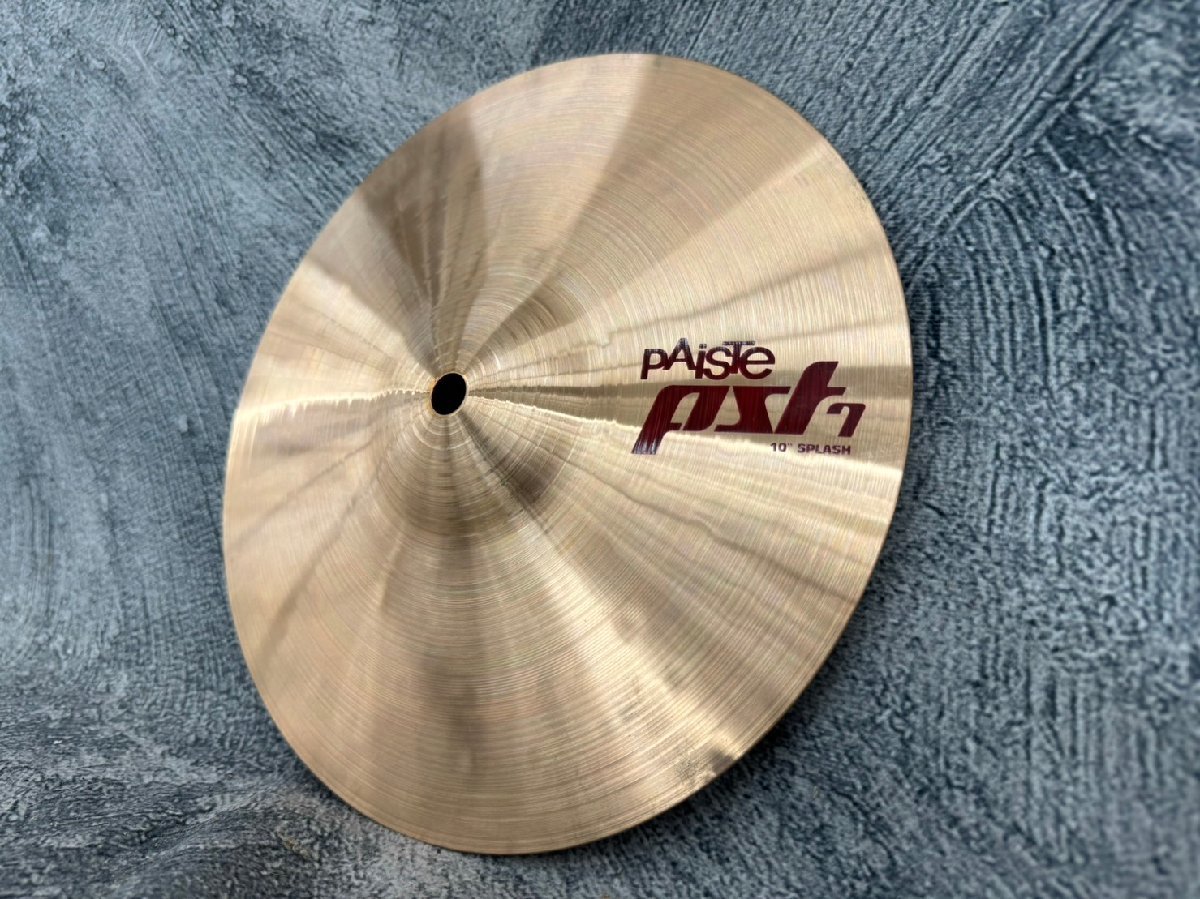 □t421　中古★PAISTE PST7　10SPLASH　パイステ　スプラッシュシンバル_画像1