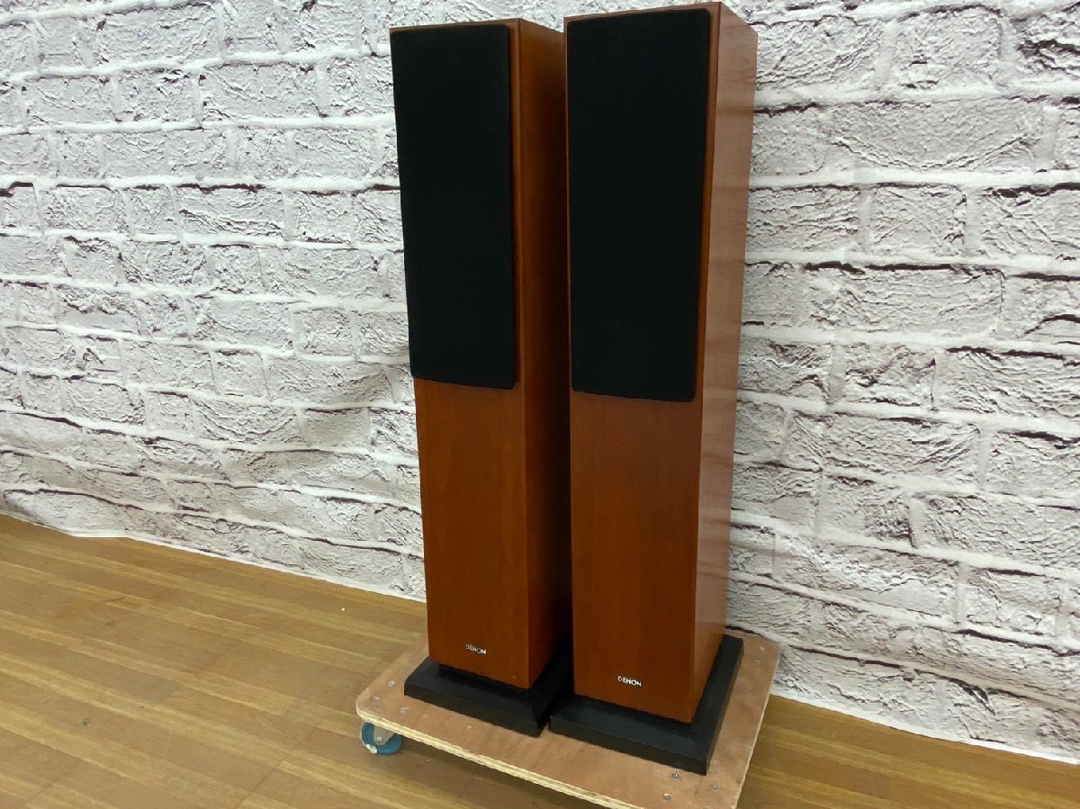 □t525　中古★DENON　デノン　SC-T55SG 　ペアスピーカー　【2個口発送】_画像1