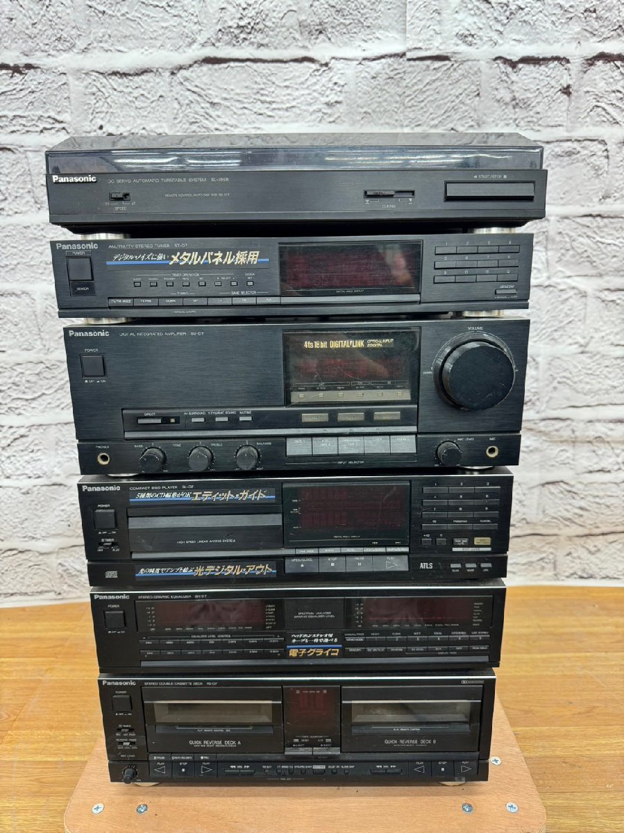 □t514 現状品☆Panasonic パナソニック SC-D7 システムコンポ □t514 現状品☆Panasonic パナソニック SC-D7 システムコンポ