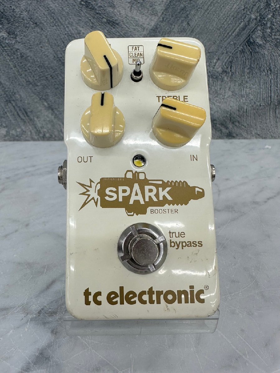 □t555　中古★tc electronic　SPARK BOOSTER　スパーク ブースター　エフェクター_画像1
