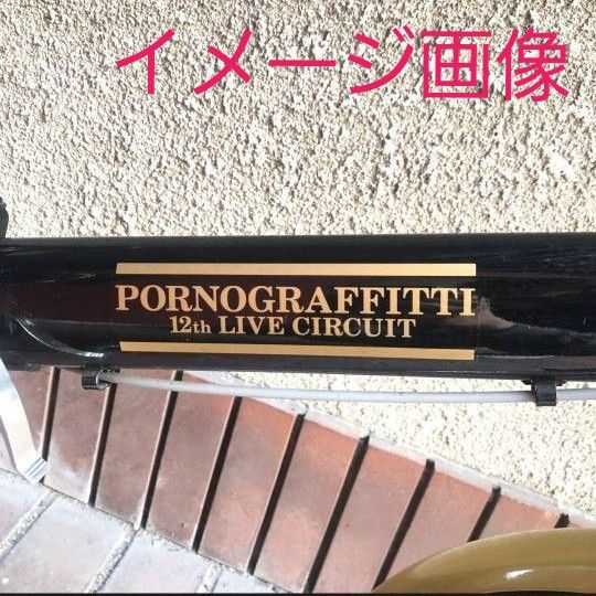 最終値下げ！未使用ポルノグラフィティ折り畳み自転車 12周年 ライブツアーグッズ 岡野昭仁　新藤晴一 pornograffitti