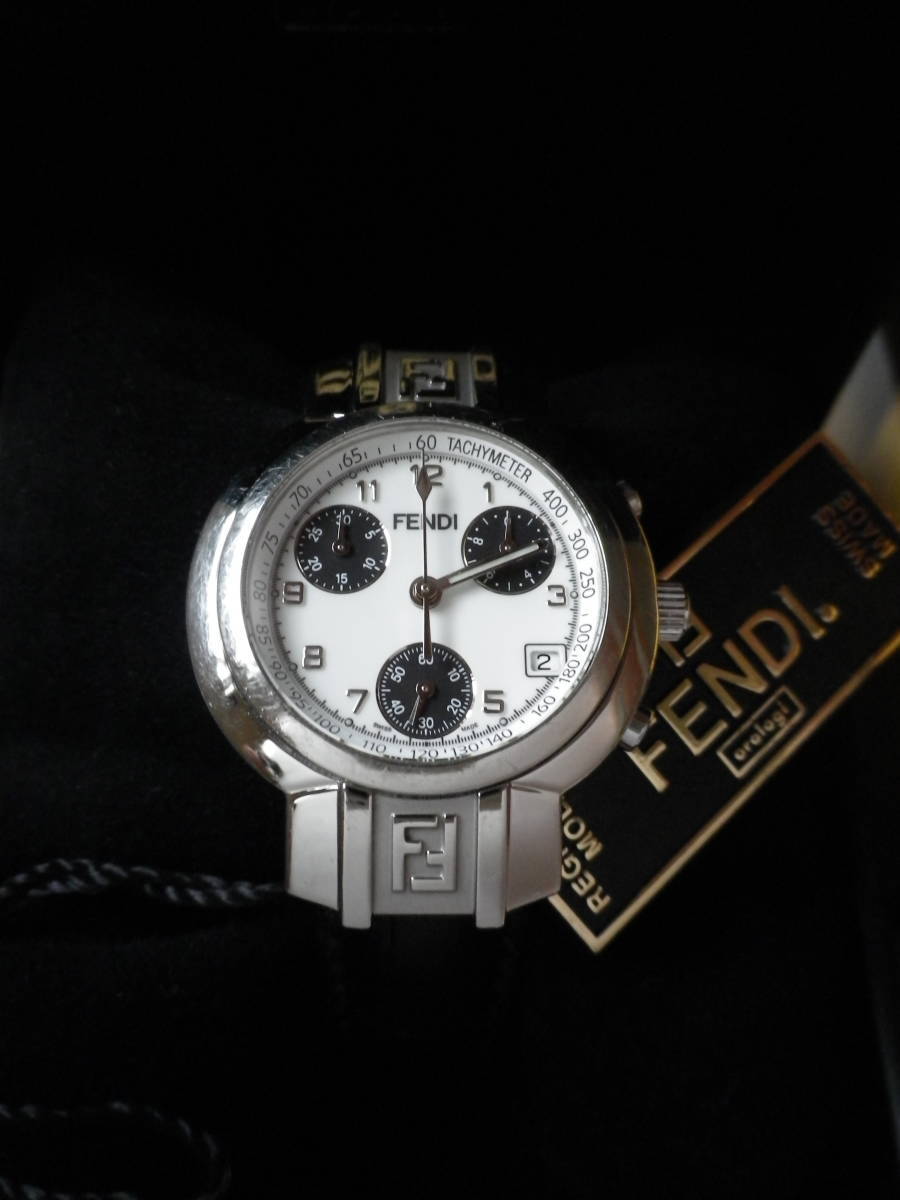 【電池ベルト交換済】 FENDI フェンディ クォーツ レディース Dバックル 腕時計 女性用 時計 ウォッチ